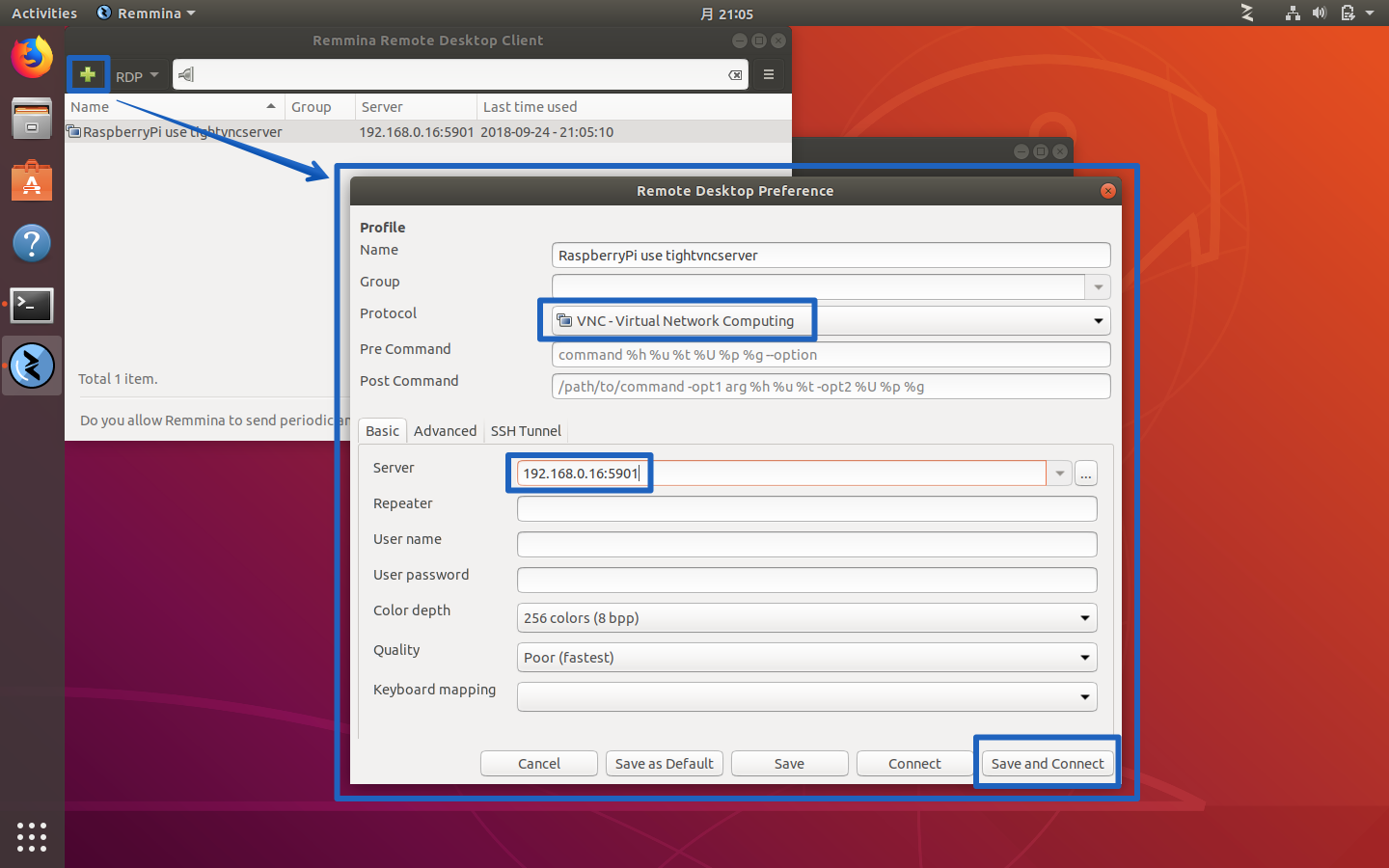 Подключение к Linux через RDP. Remmina Ubuntu. Remote desktop client Remmina.